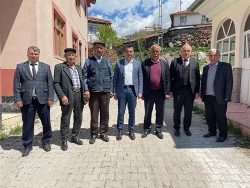 Kaymakamımız Osman Oğuz EKŞİ Köy Ziyaretlerine Devam Ediyor